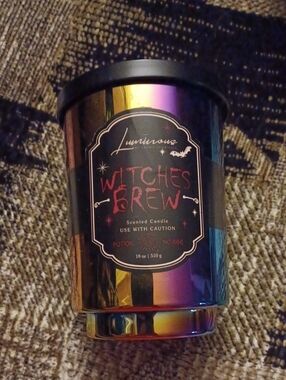 4/$80 Witches Brew Scented Candle - Pre-lit